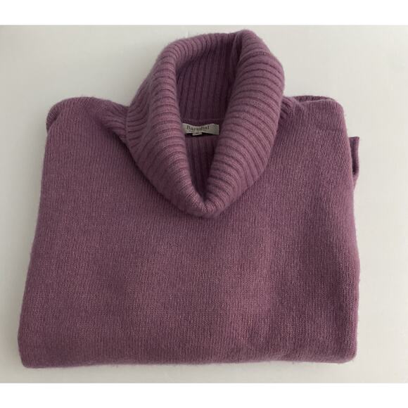 Women’s Cozy Cashmere Blend Sweater , Lilac, Women’s Small, Bartolini Brand EUC - Picture 8 of 8